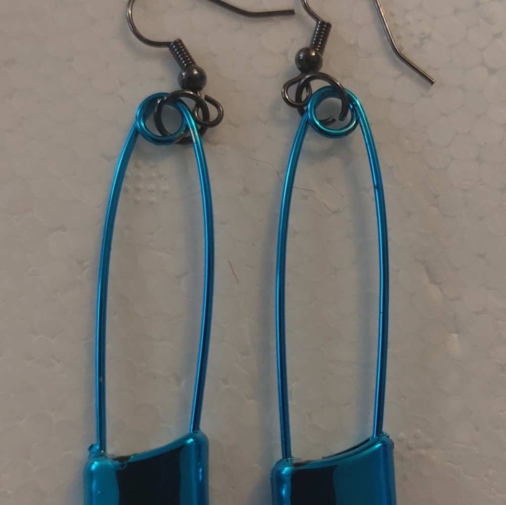 Safety Pin Earrings